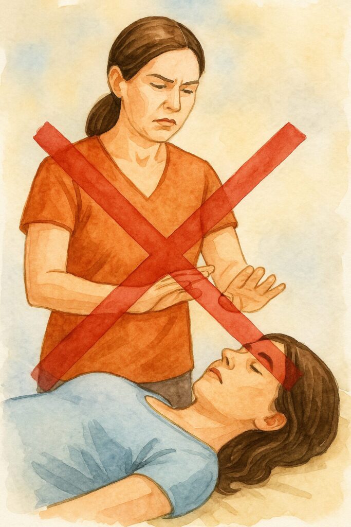 Aplicação de Reiki profundo para além do relaxamento